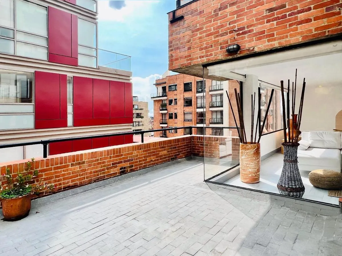 Penthouse Chicala Colombian Experience In Parque Virrey Apartment Bogota
