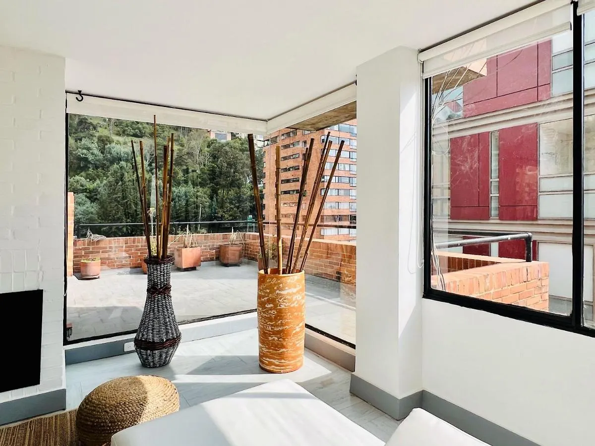 Penthouse Chicala Colombian Experience In Parque Virrey Apartment Bogota