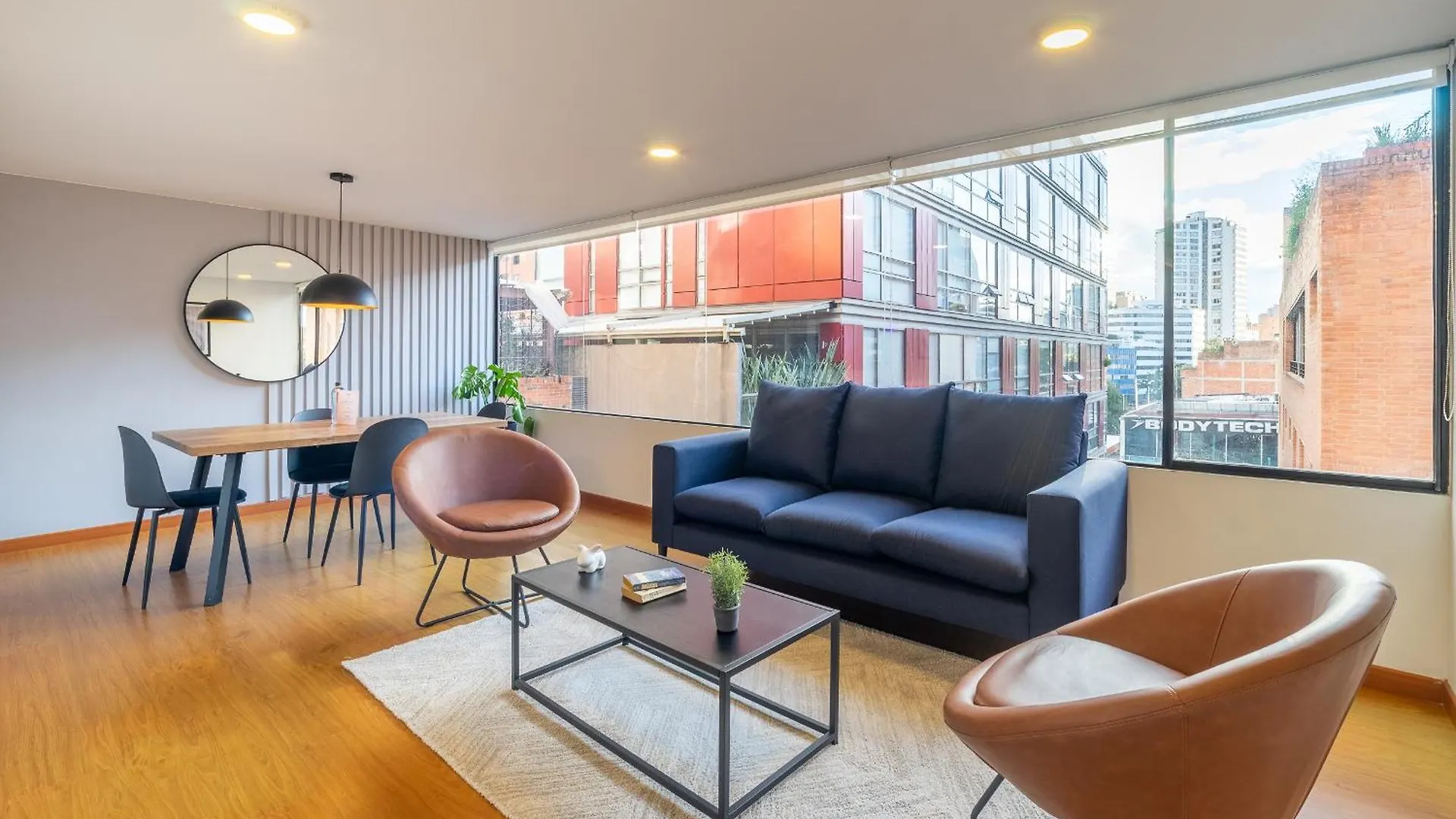 Penthouse Chicala Colombian Experience In Parque Virrey Apartment Bogota
