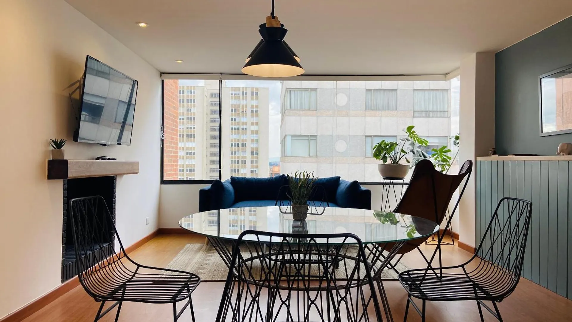 Penthouse Chicala Colombian Experience In Parque Virrey Apartment Bogota