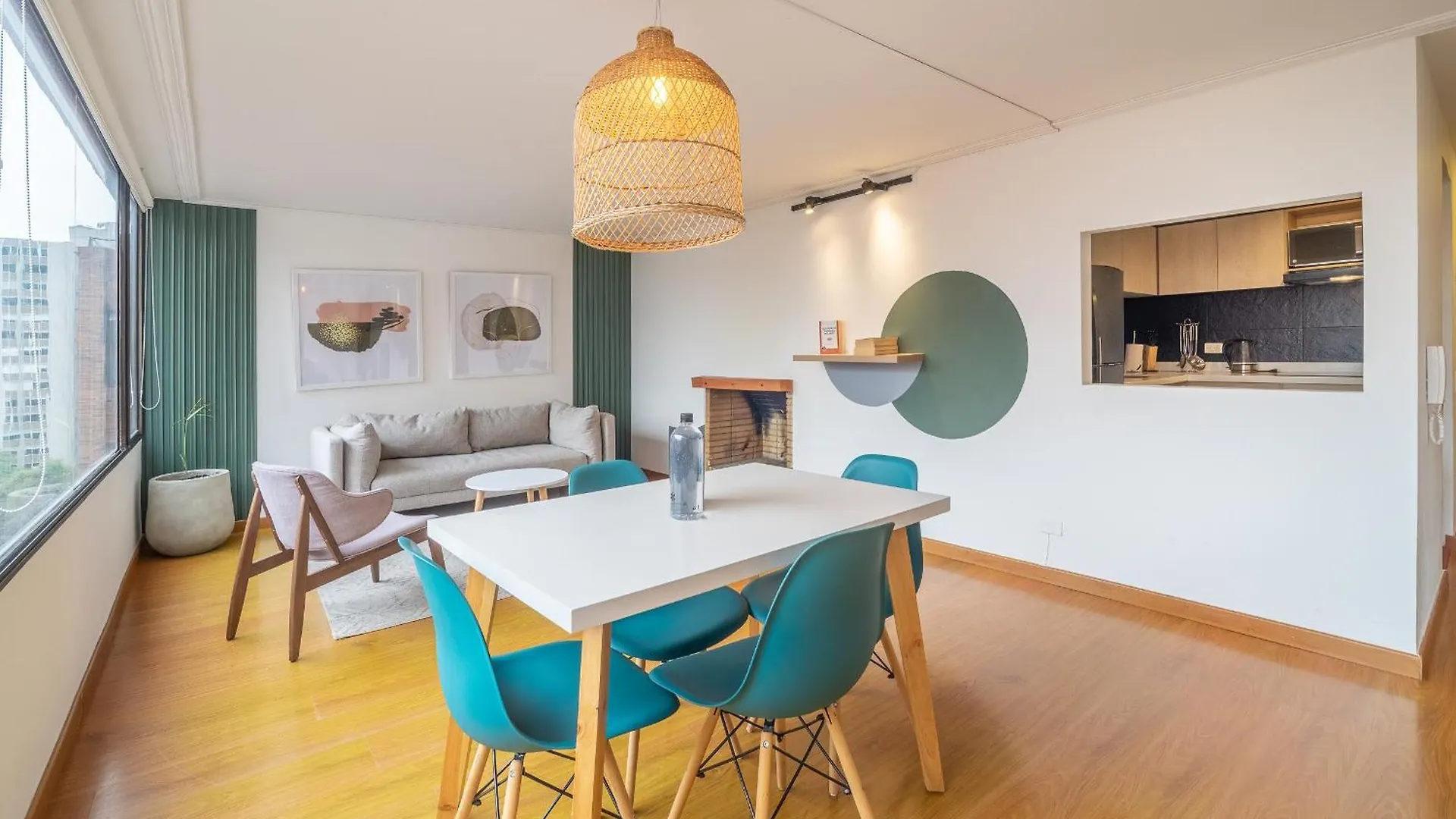 Penthouse Chicala Colombian Experience In Parque Virrey Apartment Bogota