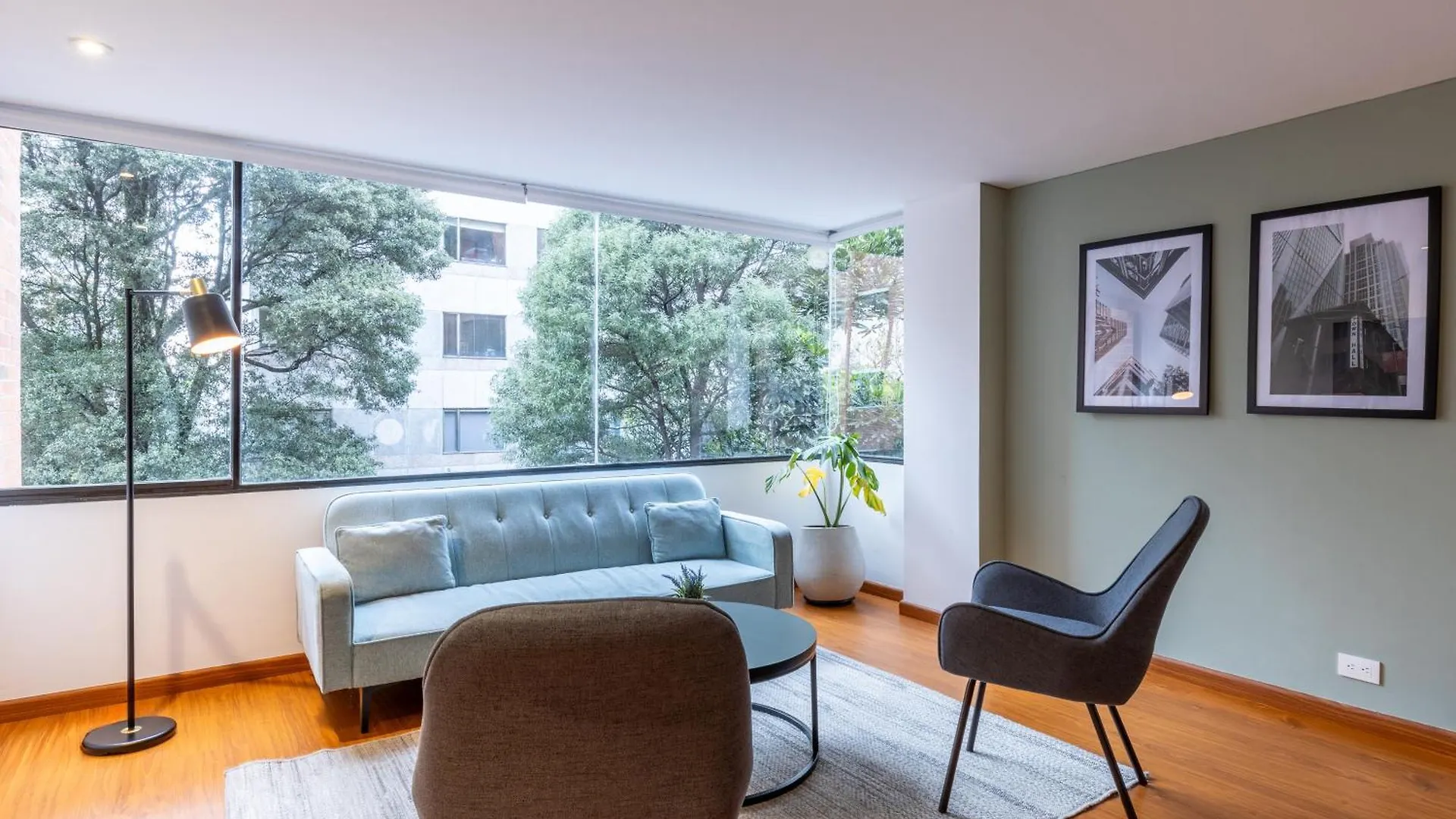 Penthouse Chicala Colombian Experience In Parque Virrey Apartment Bogota